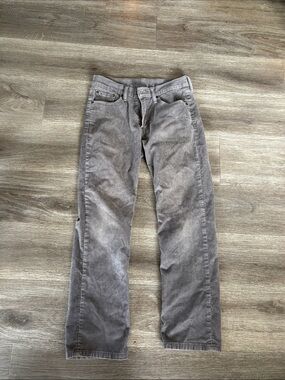 Signature by Levi Strauss Men's Faded Gray Straight Jeans 514